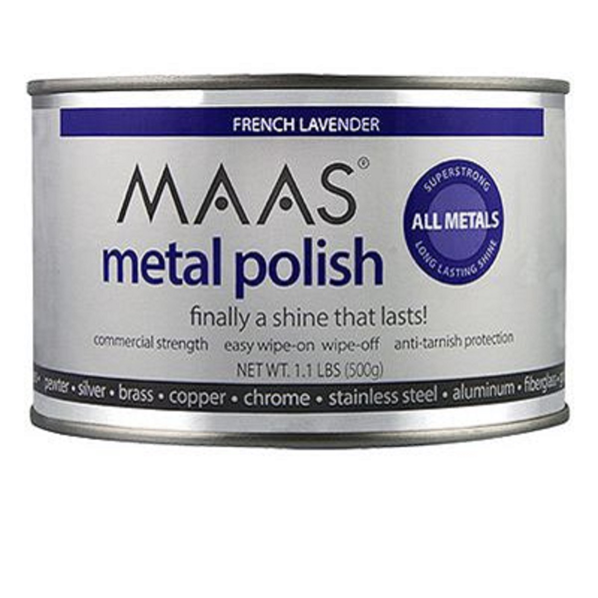MAAS Metal Polish 1.1 lb Can